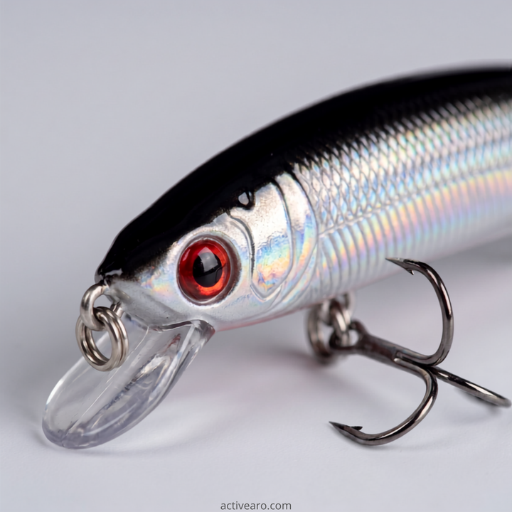 5-Piece Minnow Crankbait Lure Set – Bass Freshwater Saltwater