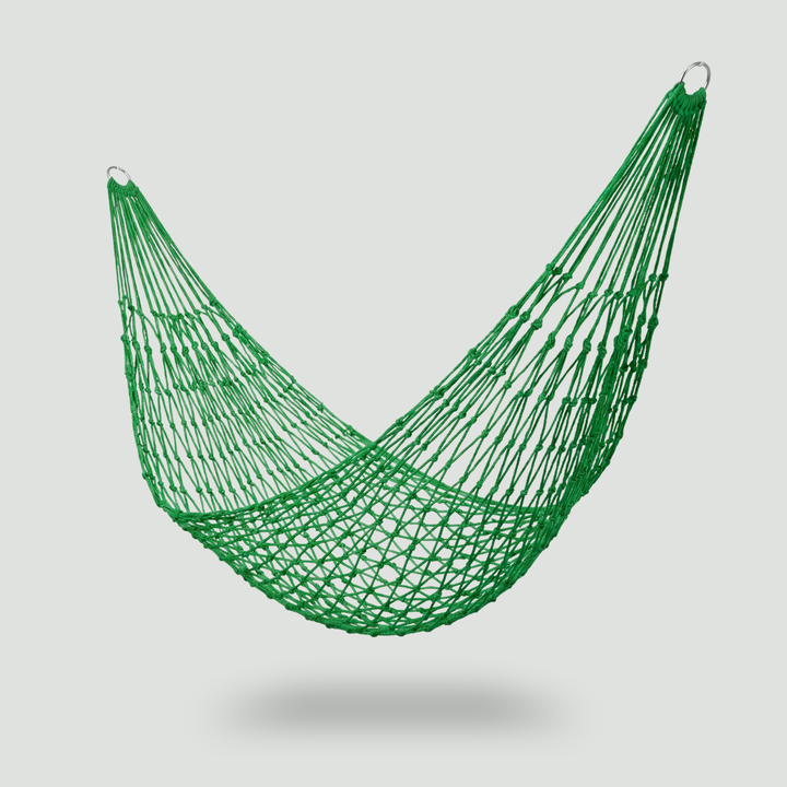 Mesh Nylon Hammock - Lightweight for Camping Garden and Backyard