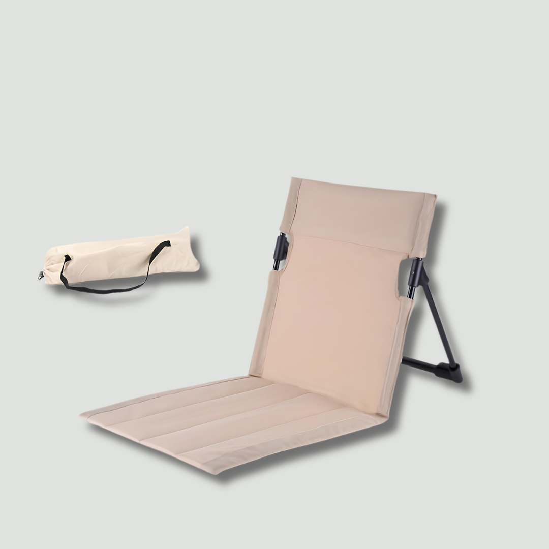 Ultralight Aluminum Folding Camping Chair – Portable Moon Chair for Beach and Outdoor