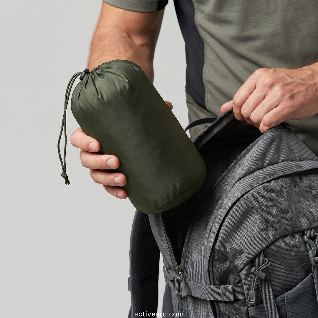 Camping Sleeping Bag 50°F to 77°F – Lightweight 3-Season Pack for Backpacking