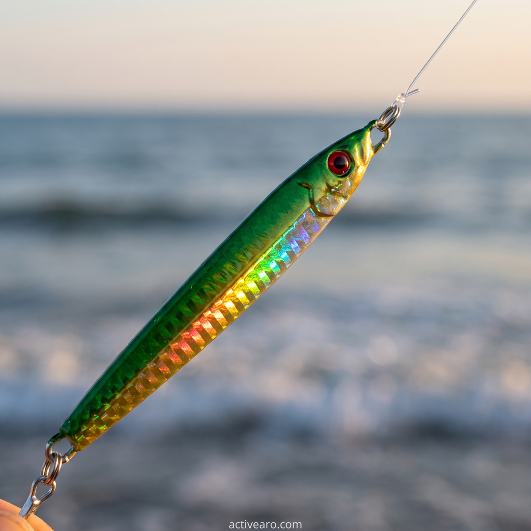 5-Piece Metal Casting Jig Lures – Glow Sinking Baits