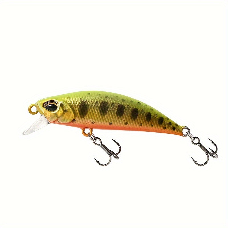 Minnow Fishing Lure – Sinking Hard Bait with 3D Eyes for Freshwater Fishing