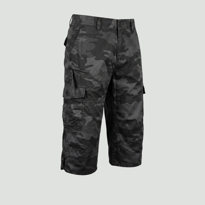 Lightweight Loose-Fit Cargo Shorts – Multi-Pocket Outdoor Wear
