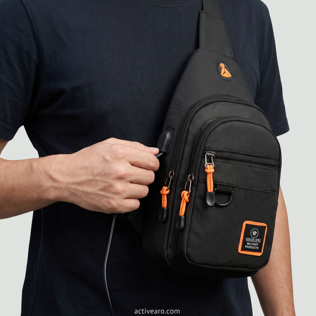 Lightweight Outdoor Crossbody Bag – Water Resistant Utility Carry
