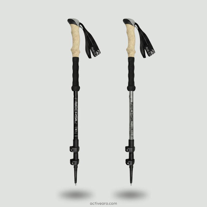 Shock Absorbing Trekking Pole – Adjustable Aluminium Support