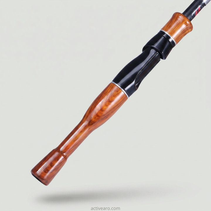 5.2ft Telescopic Fishing Rod – Cork-Handle Fiberglass for Spinning and Casting