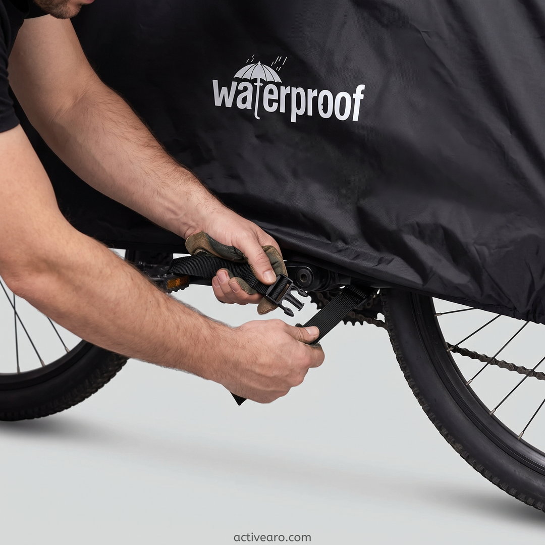 Waterproof Bike Cover – 3-Layer UV and Dust Protection for Standard and Electric Bikes