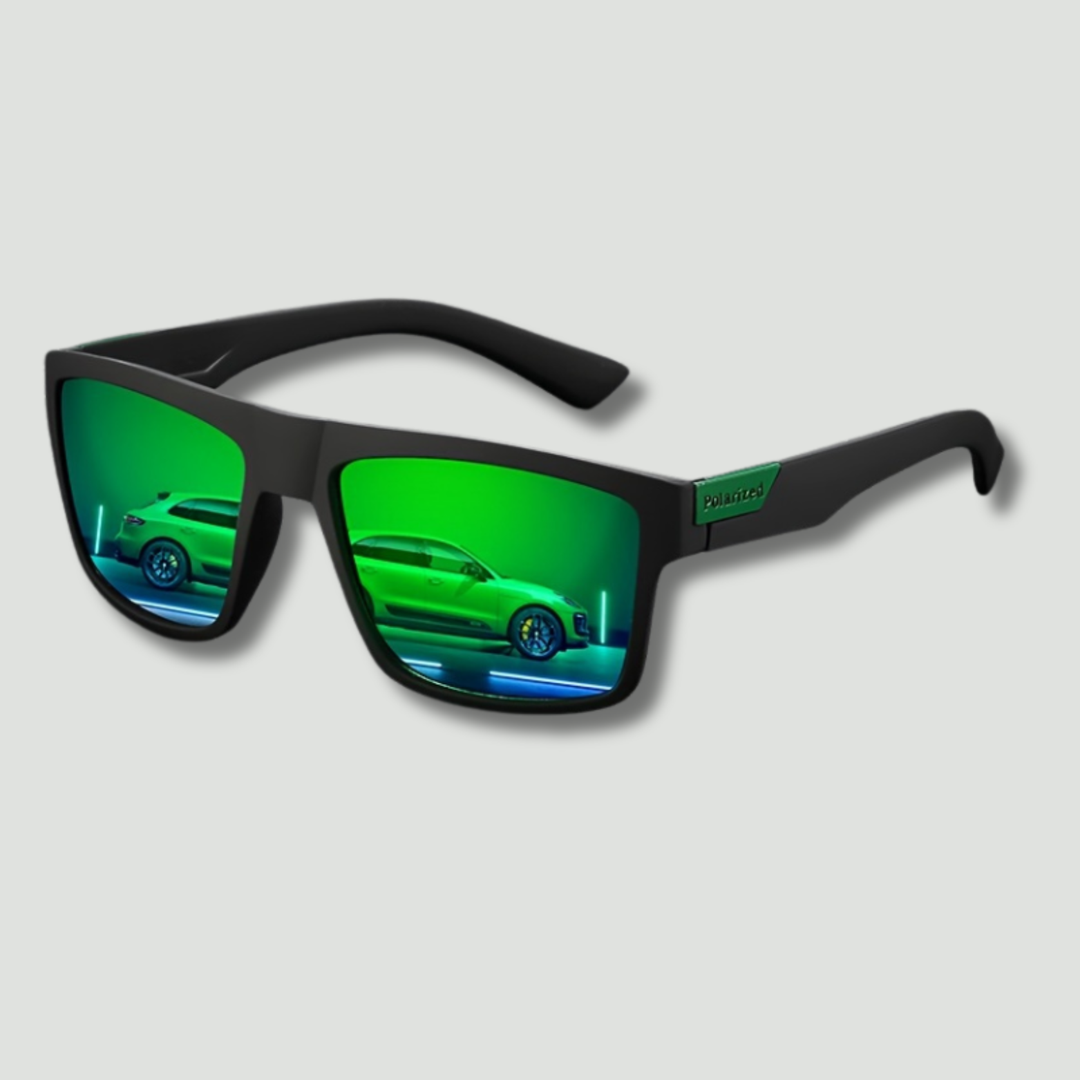 Men's Square Sport Sunglasses – TAC Polarized Full-Rim Lens