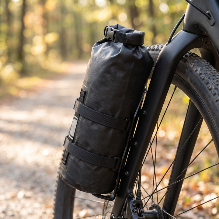 Waterproof Bikepacking Fork Bags – 5-7L Front-Fork Mount