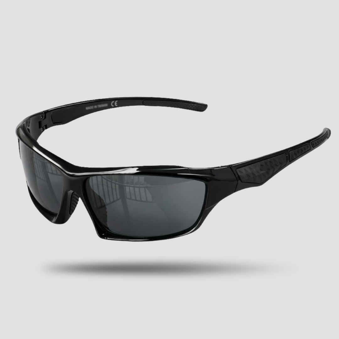 Polarized Sport Sunglasses – UV400 HD Wraparound Lenses for Fishing and Cycling