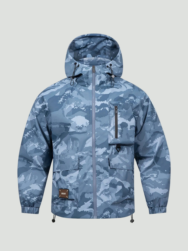 Camouflage Hooded Jacket – Utility-Inspired Outerwear