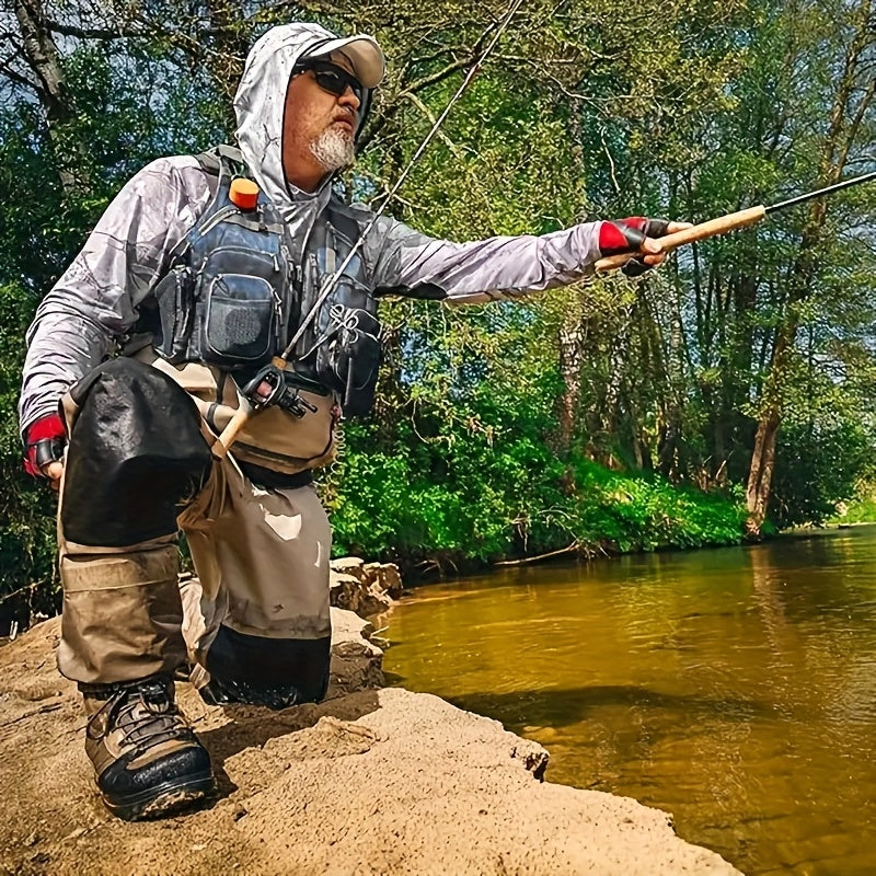 Men’s Multi-Pocket Outdoor Vest – Breathable Design for Fishing