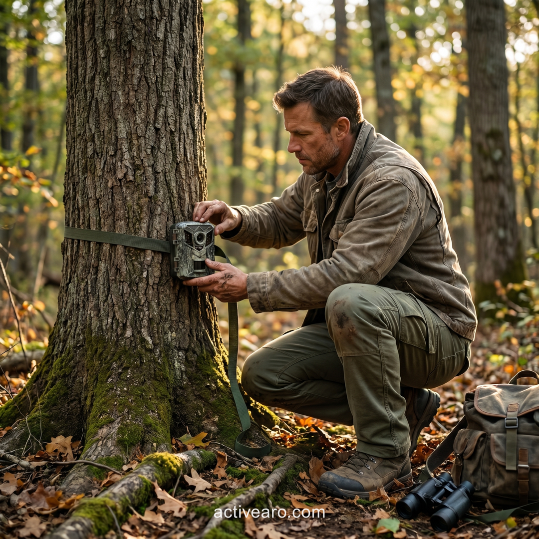 Compact Trail Camera – 720p HD Motion-Activated Wildlife Monitoring