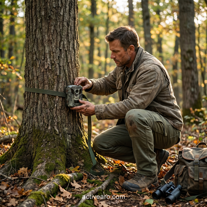Compact Trail Camera – 720p HD Motion-Activated Wildlife Monitoring