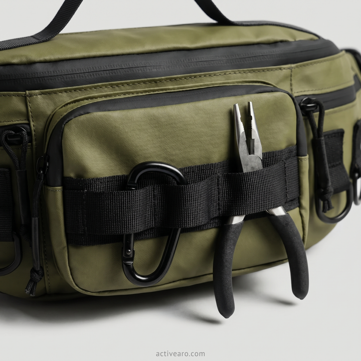 Compact Water Resistant Outdoor Waist Pack – Lightweight Utility Carry