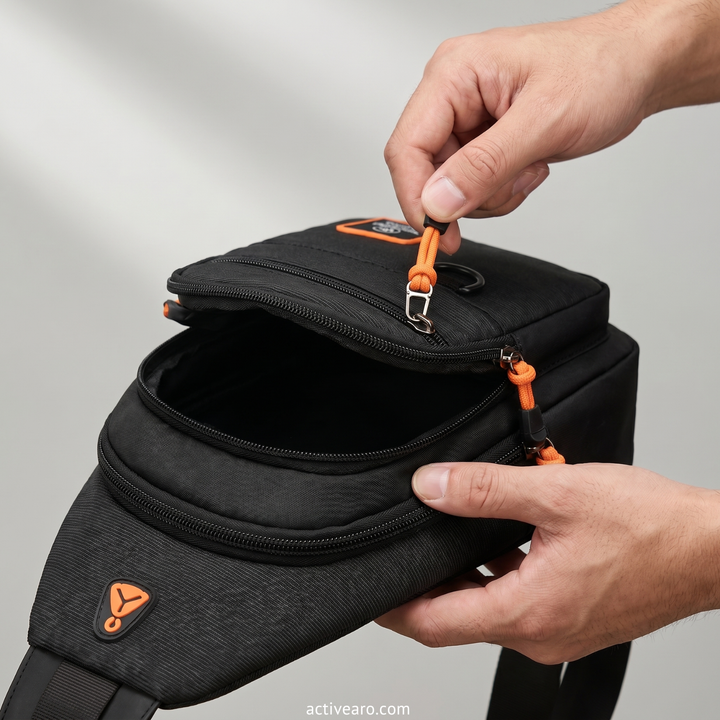 Lightweight Outdoor Crossbody Bag – Water Resistant Utility Carry