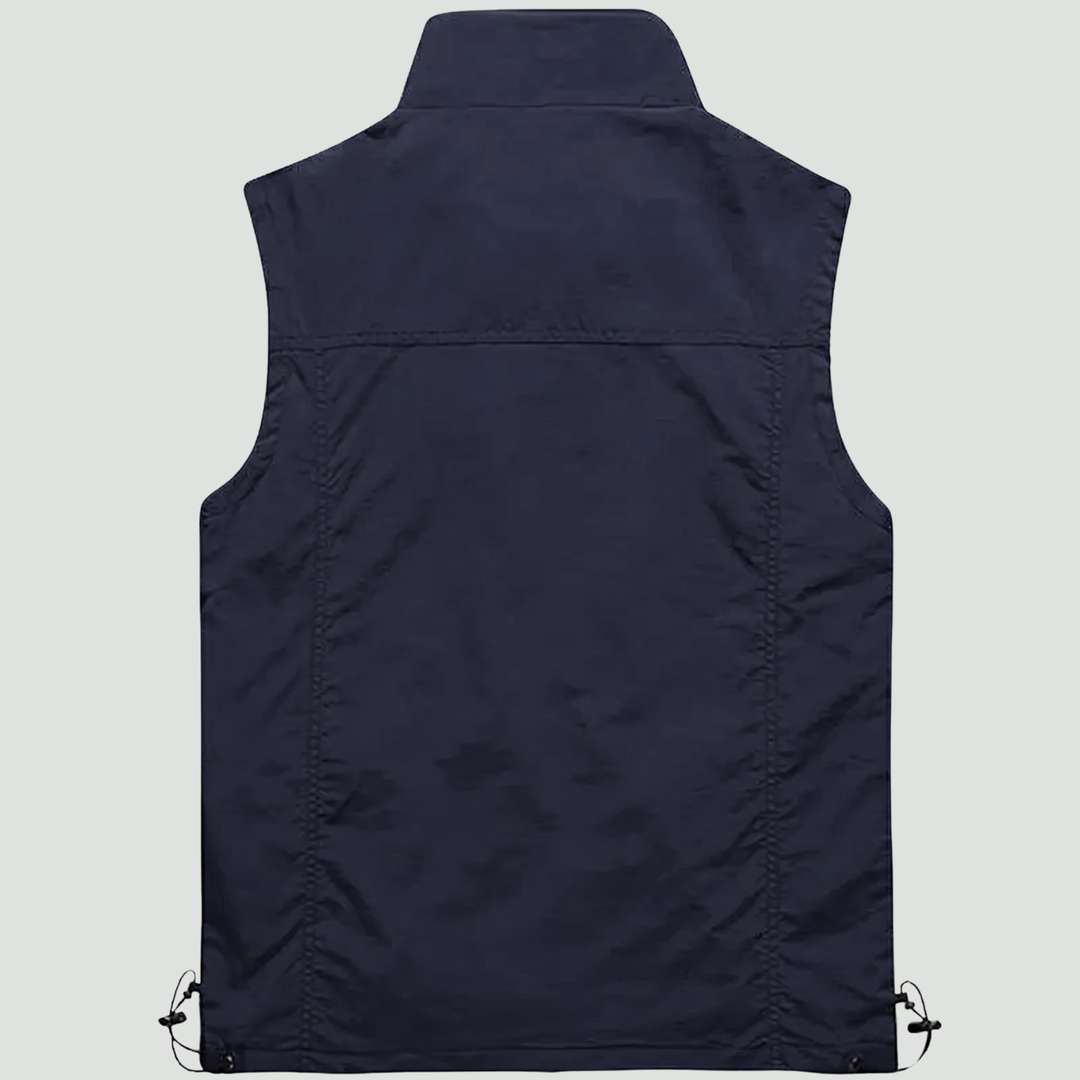 Lightweight Breathable Hiking Vest – Multi-Pocket Outdoor Layer
