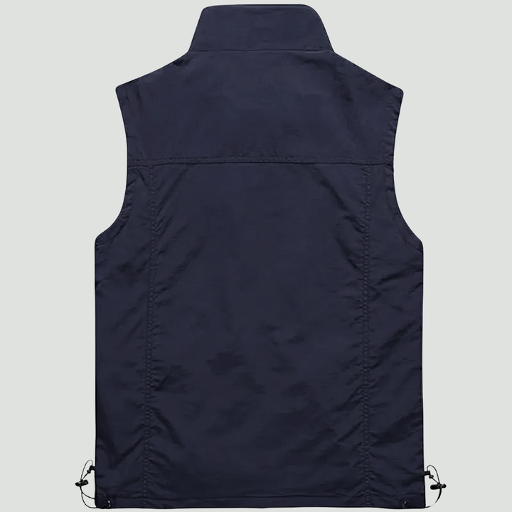 Lightweight Breathable Hiking Vest – Multi-Pocket Outdoor Layer