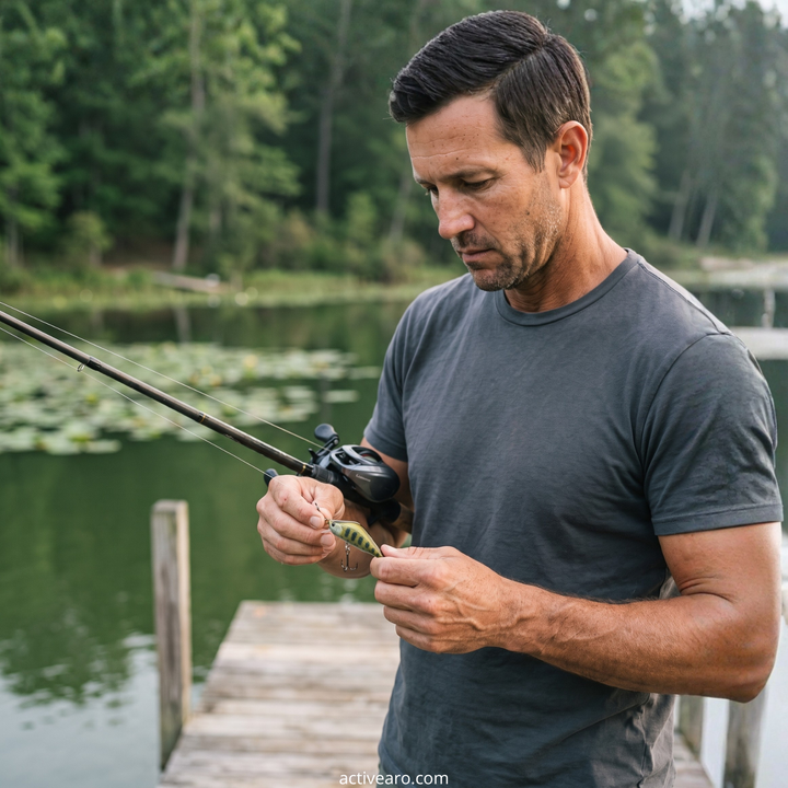 Sinking Minnow Lures - 1.9in Hard Bait Treble Hooks for Bass and Pike