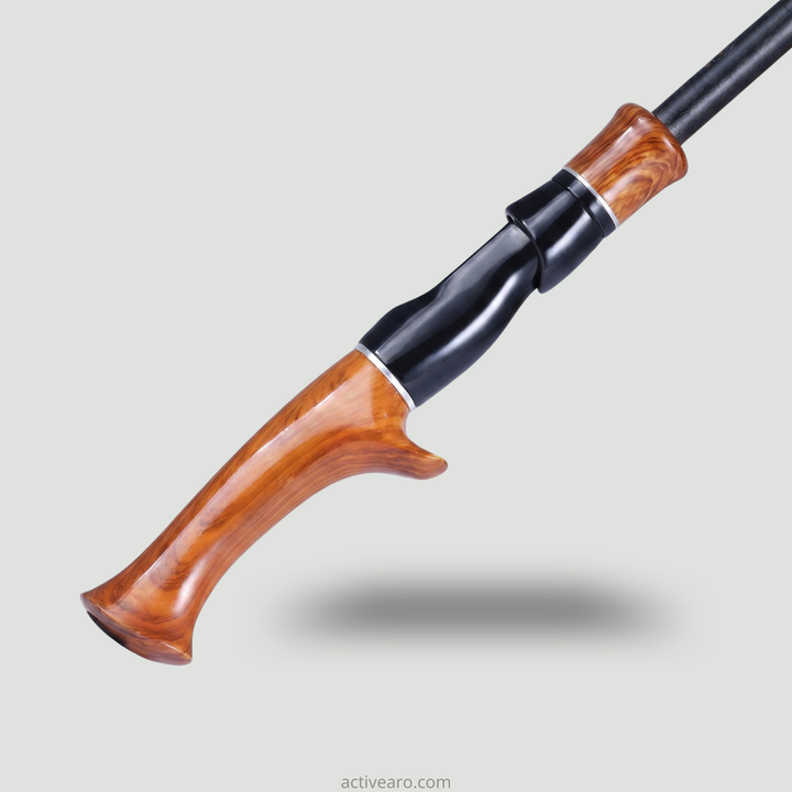 5.2ft Telescopic Fishing Rod – Cork-Handle Fiberglass for Spinning and Casting