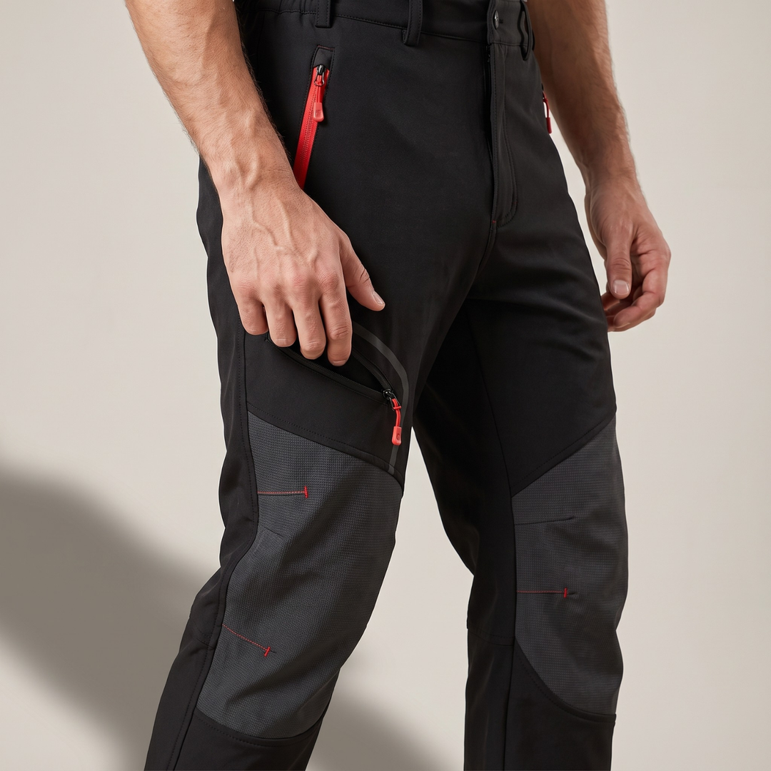 Mens Insulated Hiking Pants with Reinforced Knees for Hunting and Hiking
