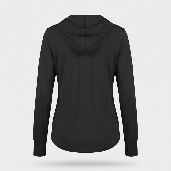 Women's UPF 50+ Sun Hoodie – Lightweight Hooded UV Protection Top for Outdoor and Travel