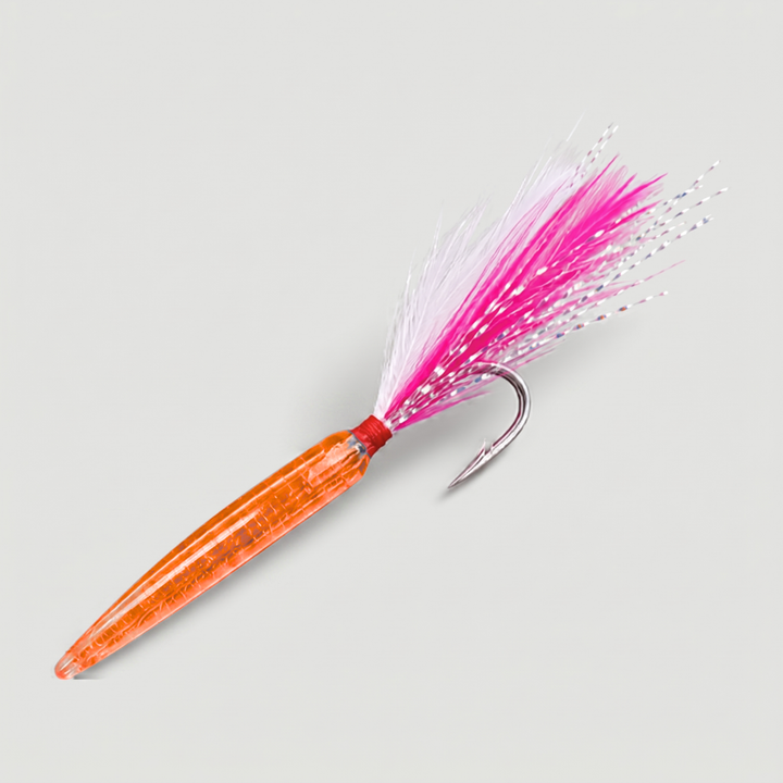 5-Piece Pencil Popper Lure Set – Topwater Hard Baits – Mackerel Trolling