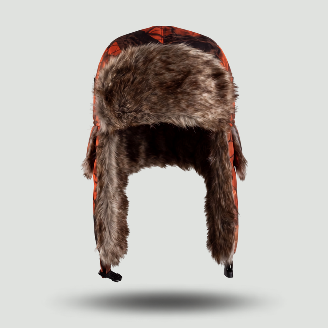 Camouflage Fleece Winter Hat – Warm Outdoor Headwear