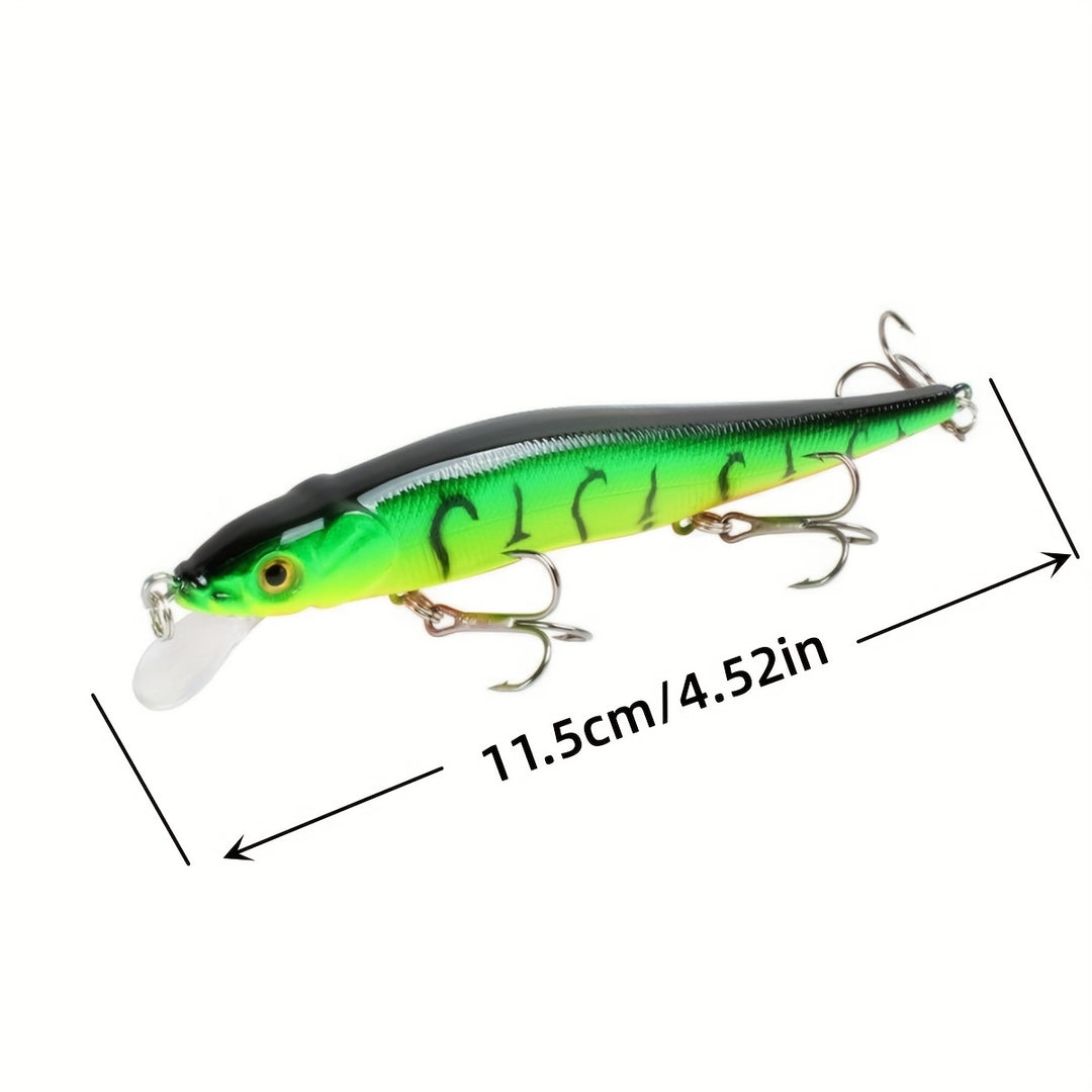 Sinking Minnow Fishing Lure – Hard Bait for Freshwater & Saltwater Fishing