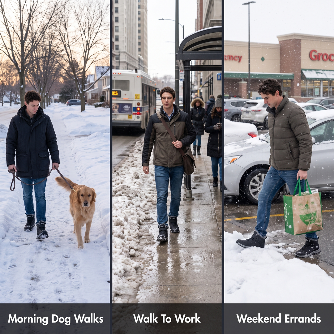 Winter boots for dog walks, the walk to work and weekend errands