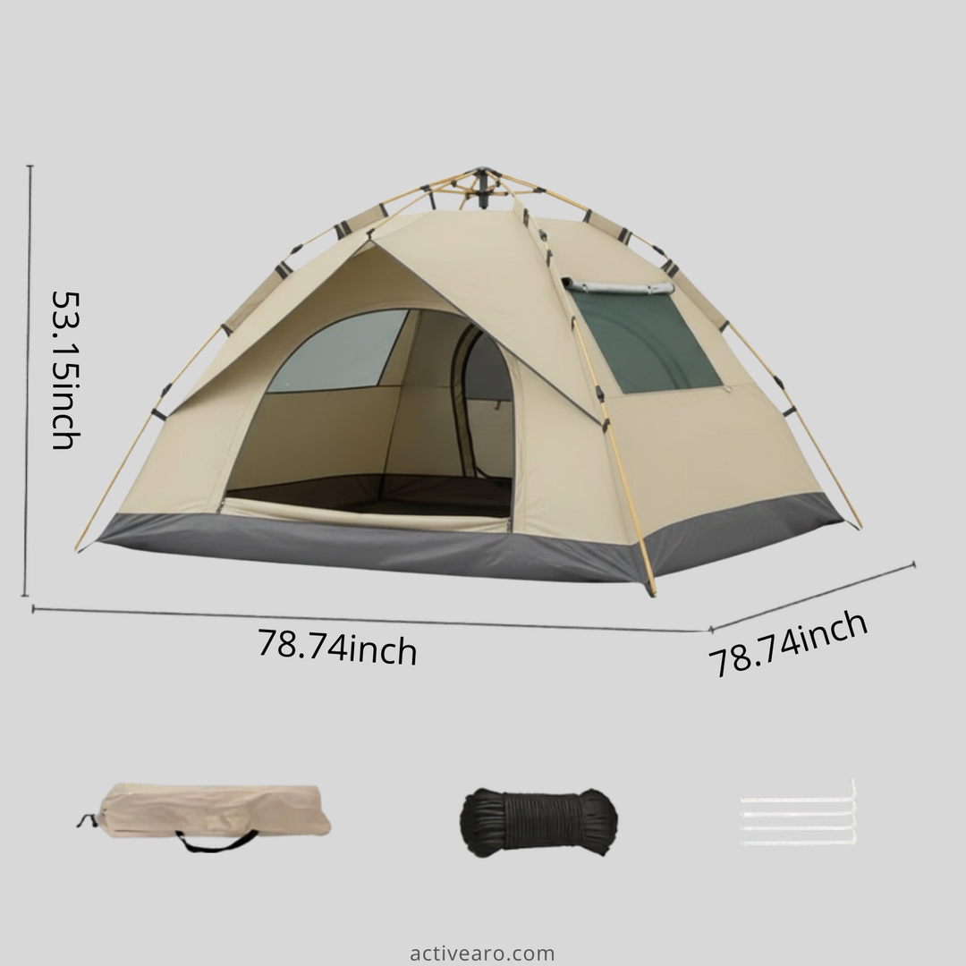 2-Person Pop-Up Camping Tent – Instant Setup Shelter for Hiking and Outdoor Use