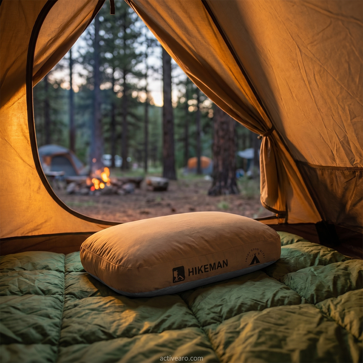 Portable Camping Pillow – Memory Foam Travel Pillow for Outdoor Use