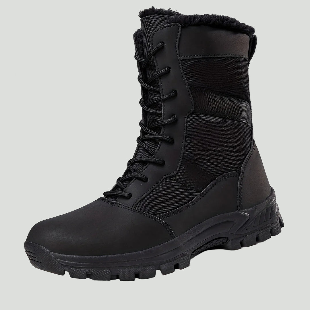 Men’s Camo Hiking Boots – Breathable High-Top Design with Lace-Up Support