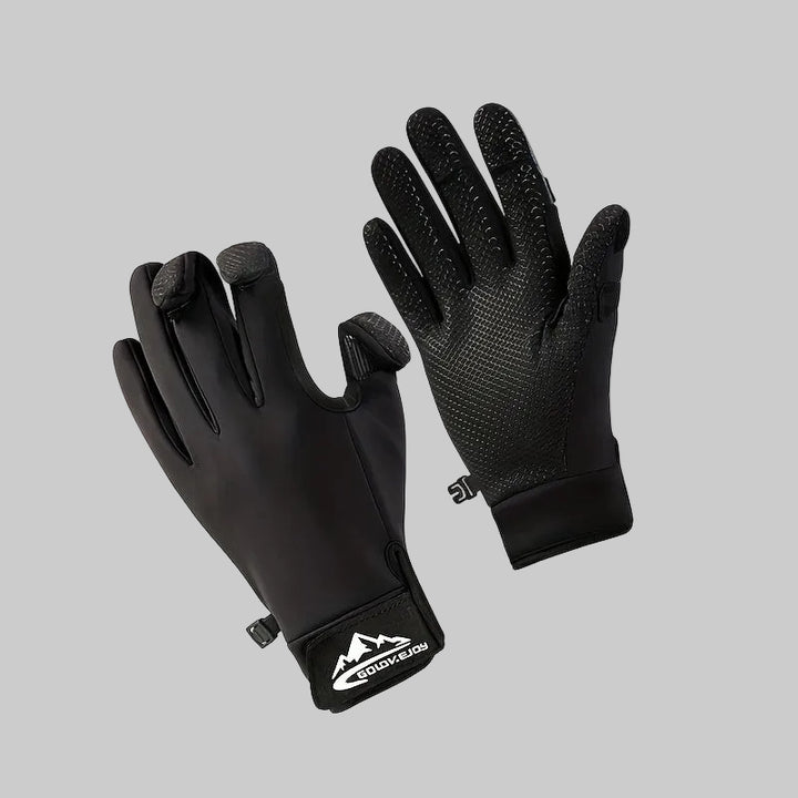 Fingerless Fishing Gloves – Non-Slip Grip & Light Insulation for Outdoor Use