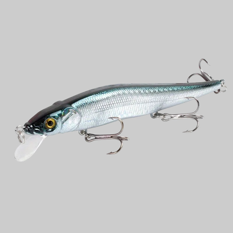 Sinking Minnow Fishing Lure – Hard Bait for Freshwater & Saltwater Fishing