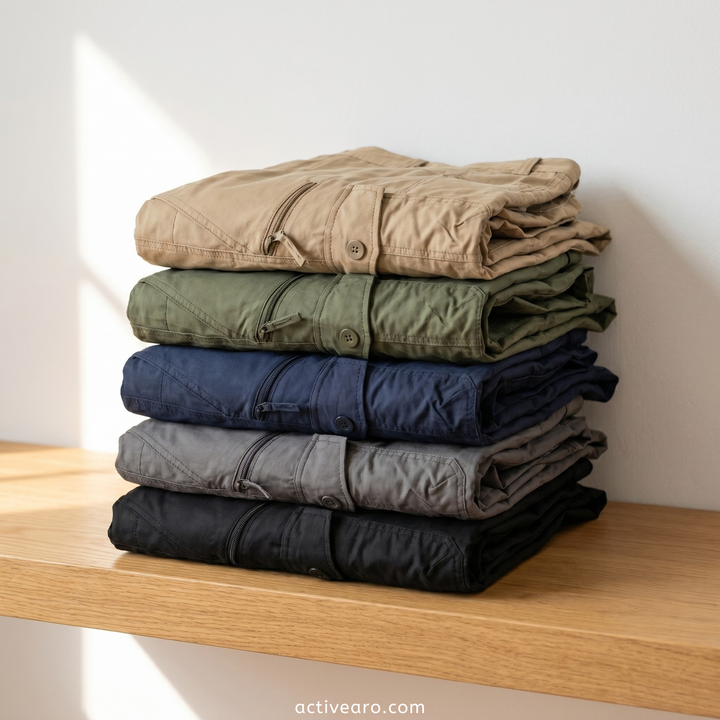 Lightweight Loose-Fit Cargo Shorts – Multi-Pocket Outdoor Wear
