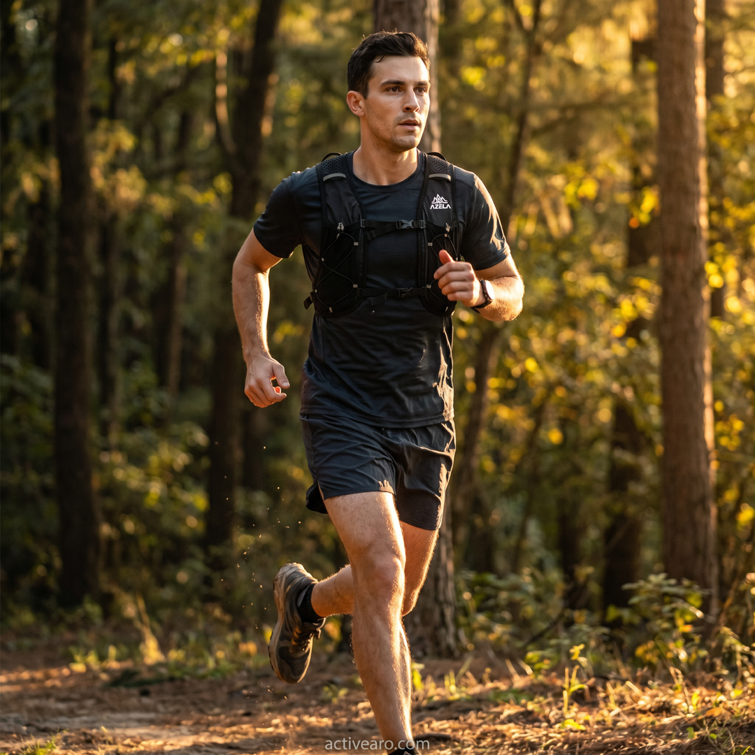 Lightweight Hydration Running Vest – Breathable Mesh Pack for Trail Running and Hiking
