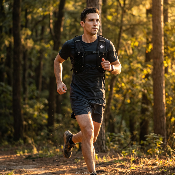 Lightweight Hydration Running Vest – Breathable Mesh Pack for Trail Running and Hiking