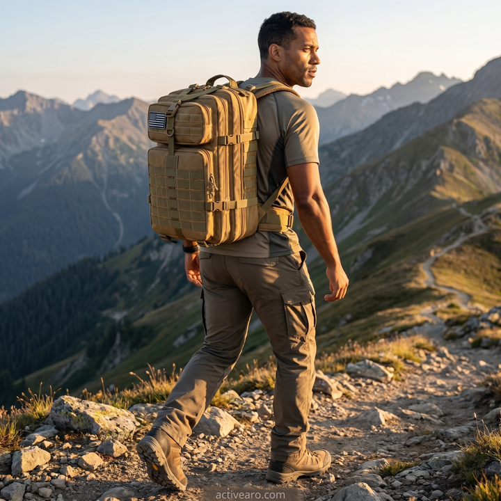 Tactical Backpack – 50L Waterproof Outdoor Survival Pack