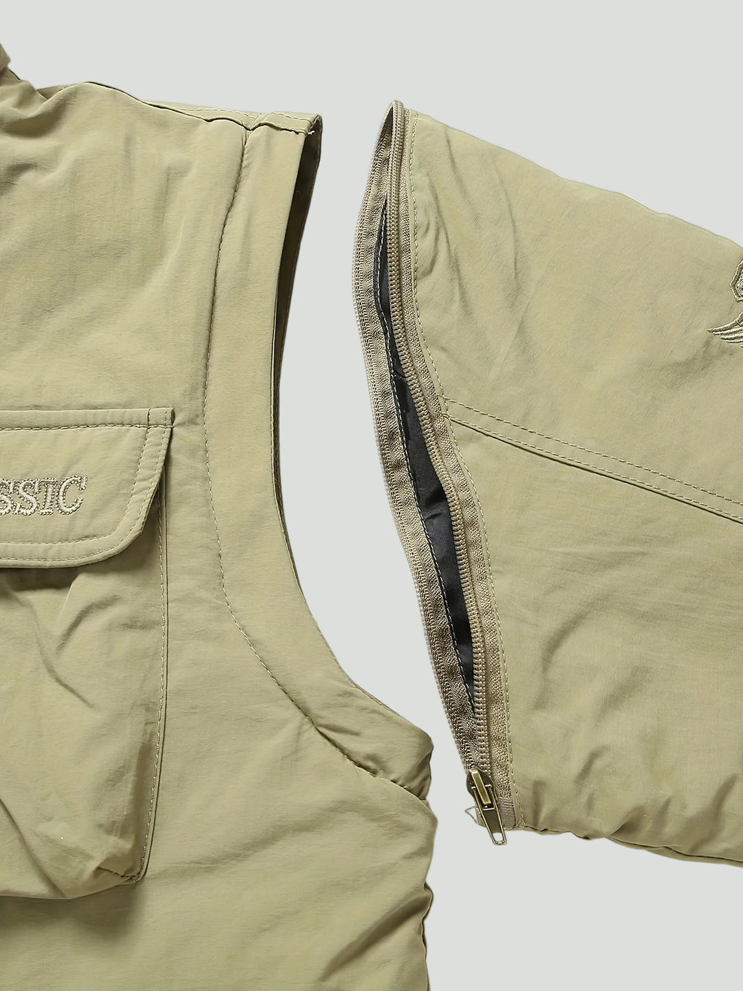 Men’s Outdoor Tactical Jacket – Multi-Pocket Design with Stand Collar