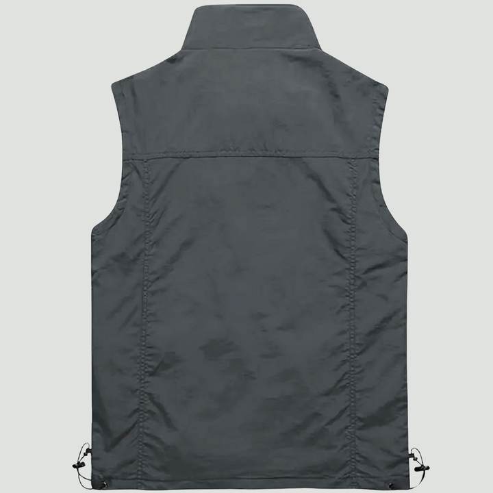 Lightweight Breathable Hiking Vest – Multi-Pocket Outdoor Layer