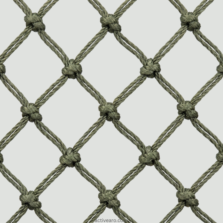 Mesh Nylon Hammock - Lightweight for Camping Garden and Backyard