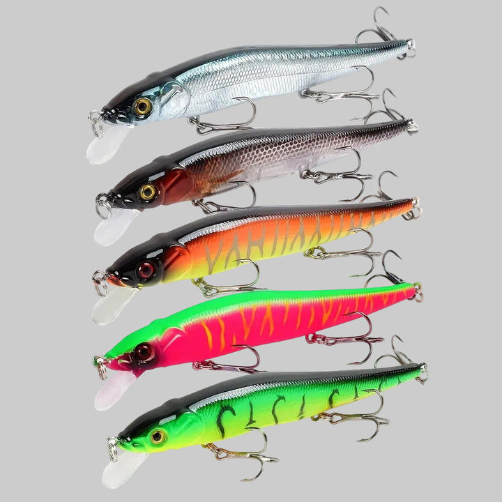 Sinking Minnow Fishing Lure – Hard Bait for Freshwater & Saltwater Fishing