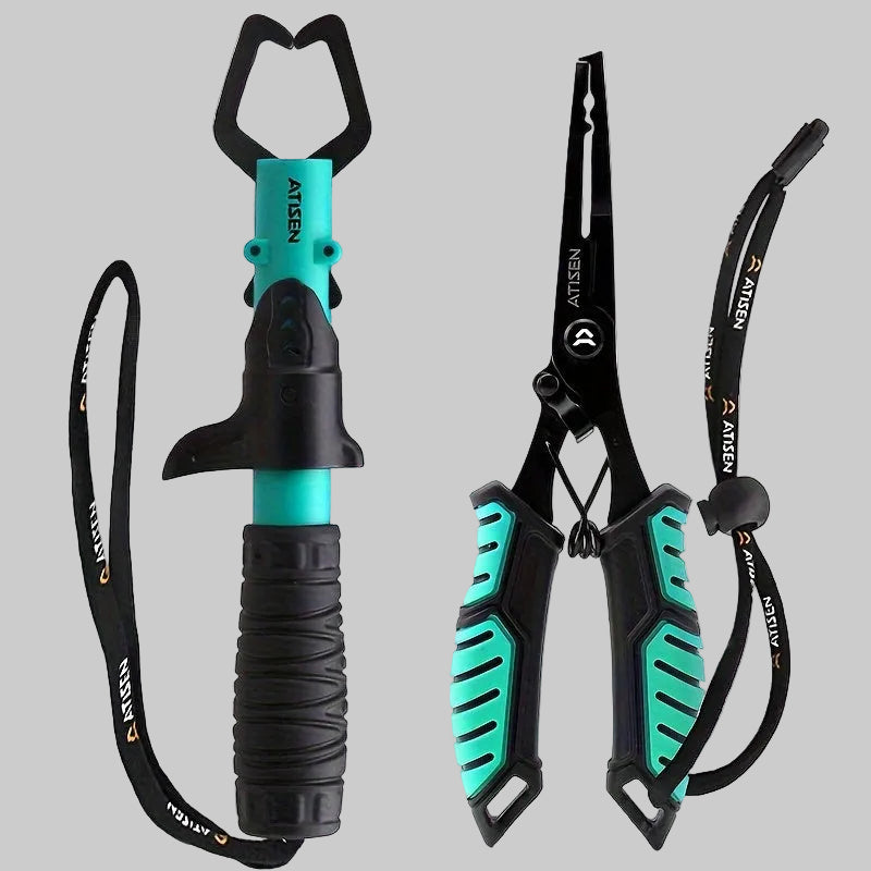 Stainless Steel Fishing Pliers Set – Durable Hand Tools for Fishing Use (2-Piece)