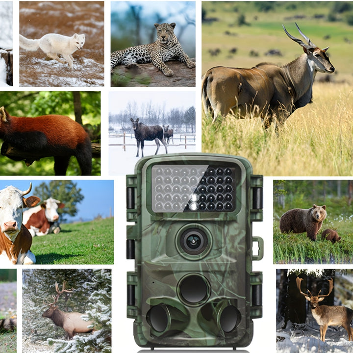 4K 32MP Trail Camera – Motion Detection & Low-Glow Night Vision