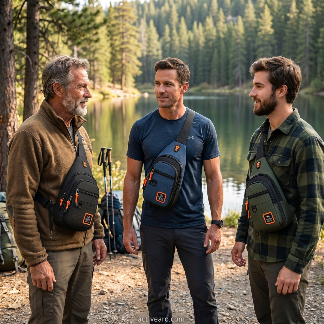 Lightweight Outdoor Crossbody Bag – Water Resistant Utility Carry