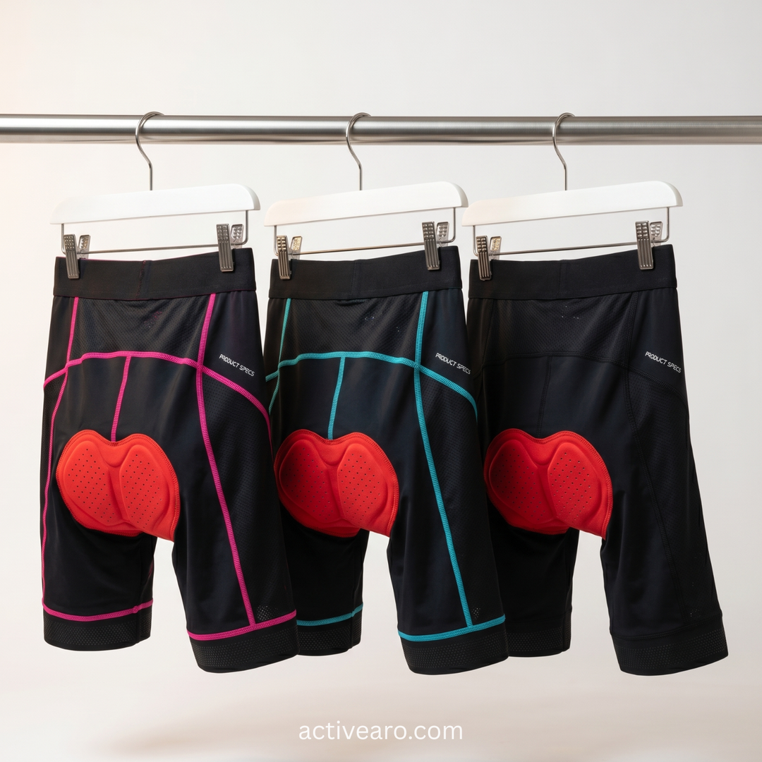 Women’s Breathable Cycling Shorts – Gel-Padded & Supportive Fit