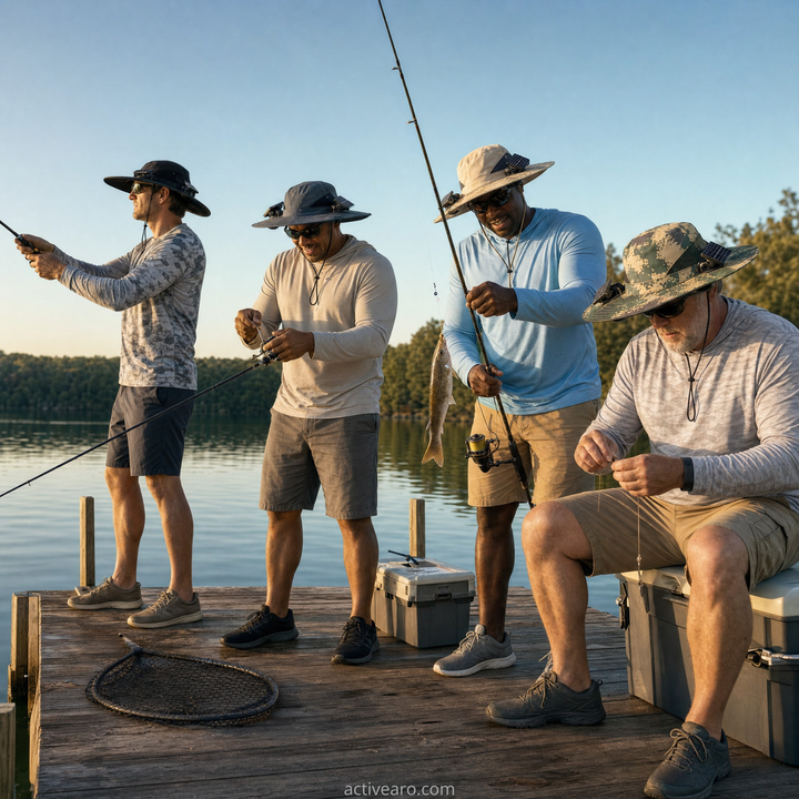 Solar Fan Hat with Dual Fans USB Rechargeable - Wide Brim Cooling Hat for Fishing and Outdoor Use