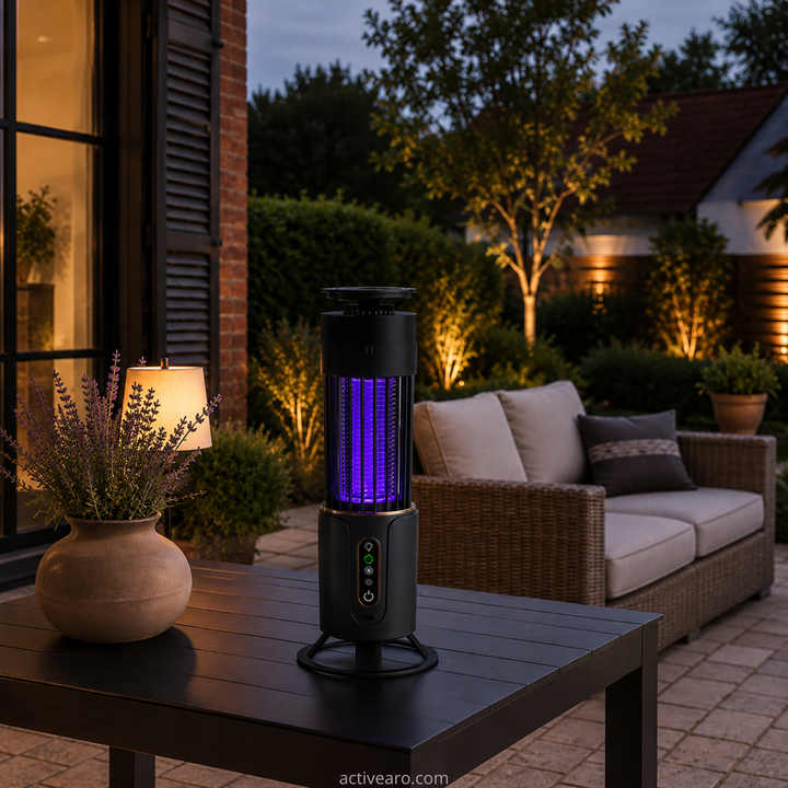 UV Bug Zapper Mosquito Lamp – Rechargeable and Quiet for Indoor and Outdoor Use