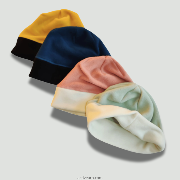 Men's Reversible Outdoor Beanie – Fleece Winter Hat